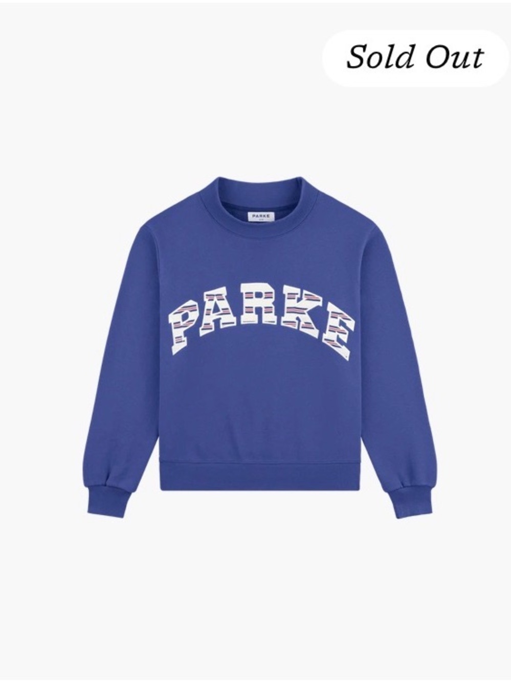 PARKE Brand new  sold out 2026 Coastal: 
Americana varsity mockneck L/XL
